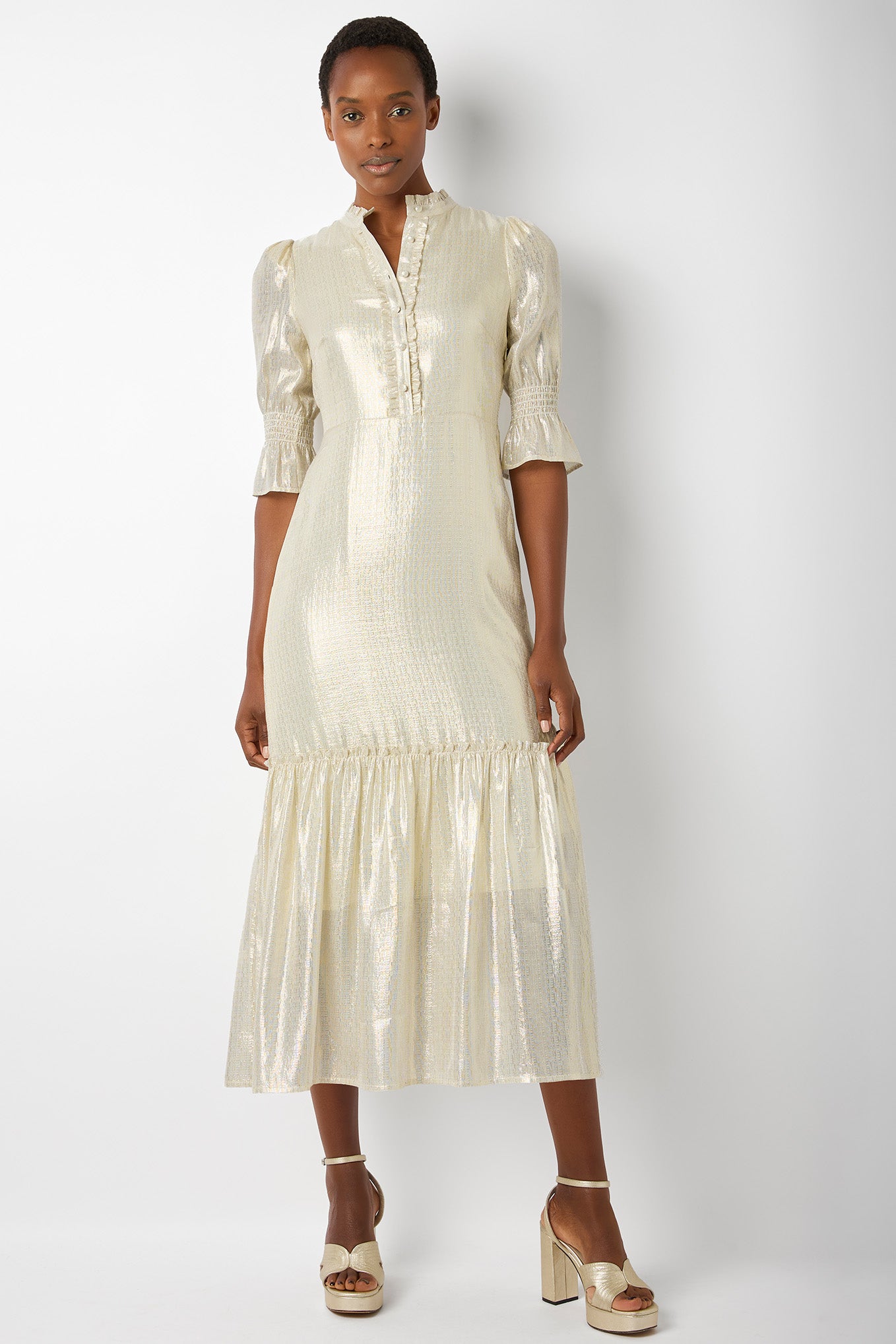 Aimee frill store dress