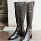 Milly Knee High Boot - Cocoa