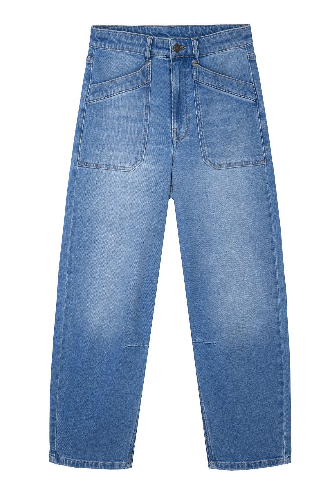 Kaya Cargo Barrel Jean - Light Wash