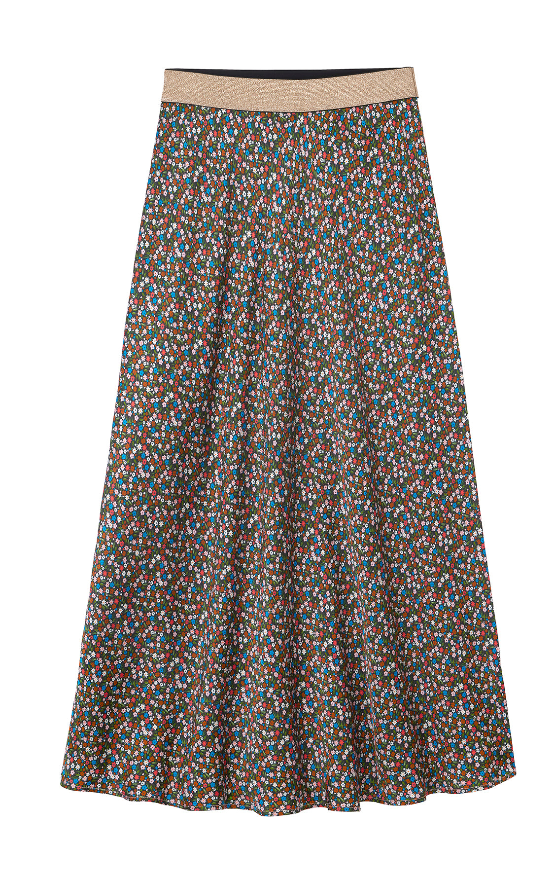 Ella Silk Skirt - Modern Ditsy