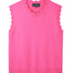 Fleurine Scallop Tank - Candy Pink