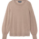 Fleurine Scallop Jumper - Oat Marl