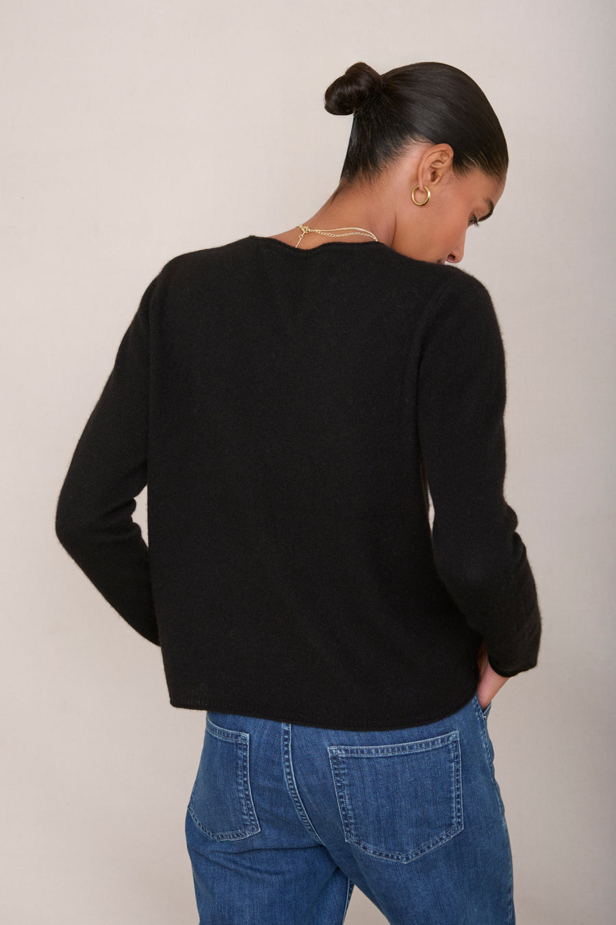 Chrissie Cashmere Jumper - Black