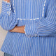 Alia Stripe Top - Blue Stripe