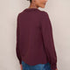 Anisa Ponte Top - Plum