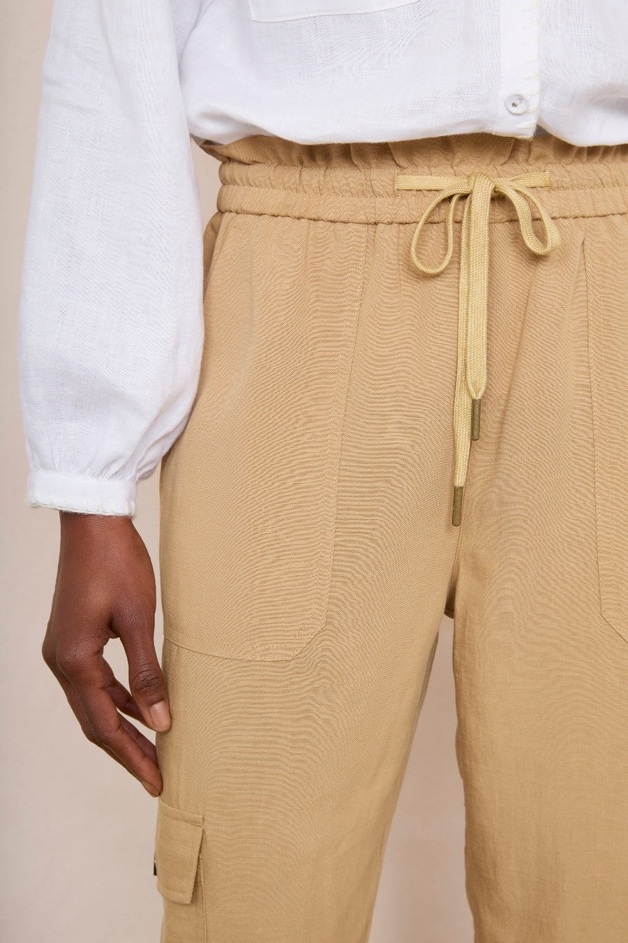 Aniyah Cargo Trouser - Tan