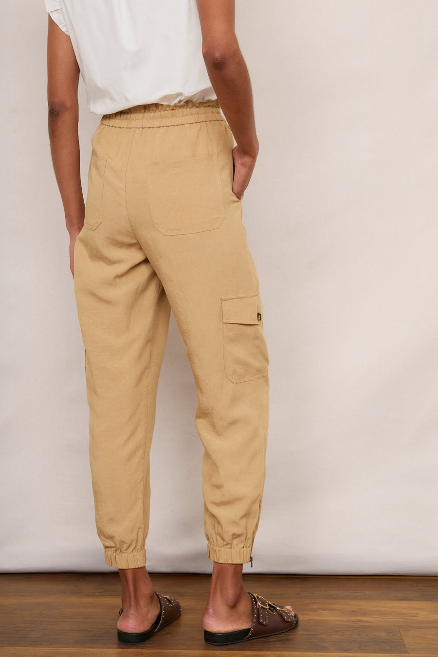 Aniyah Cargo Trouser - Tan