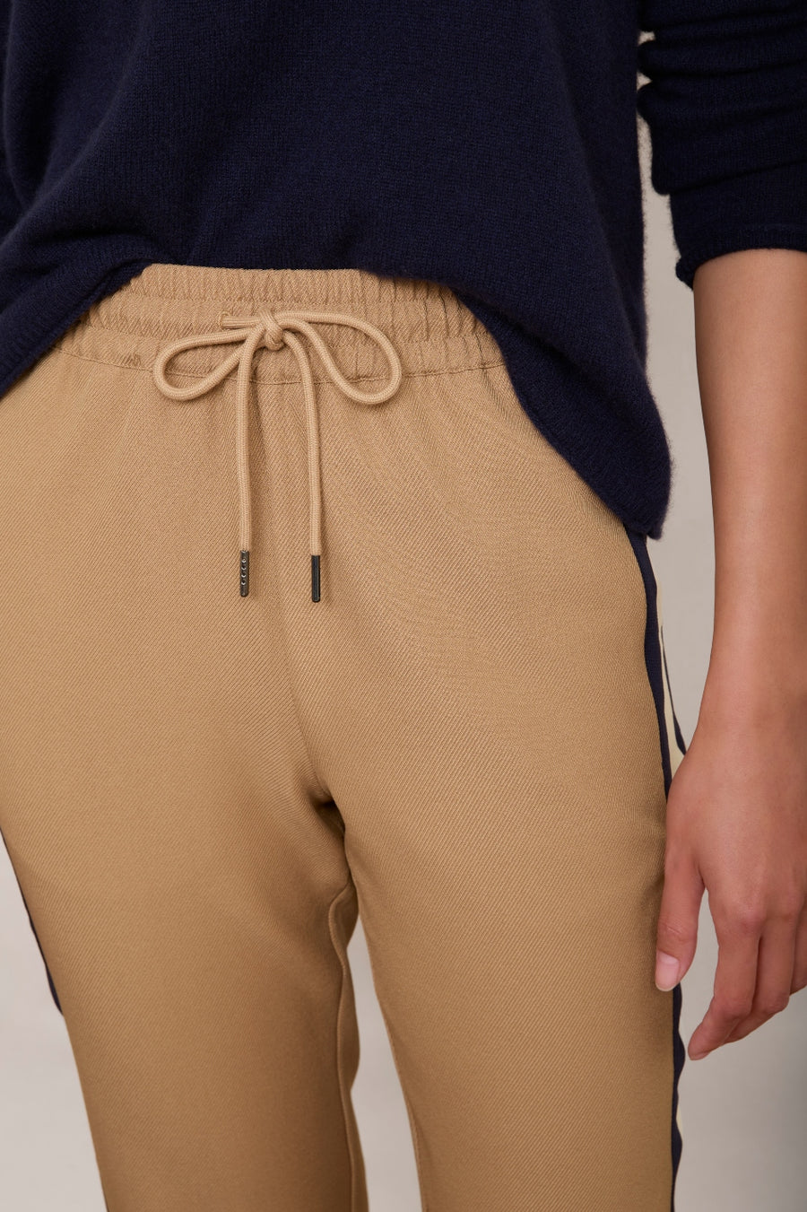 Anya Cuff Jogger Trouser - Camel