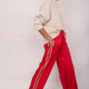 Anya Wide Leg Trouser - Poppy Red