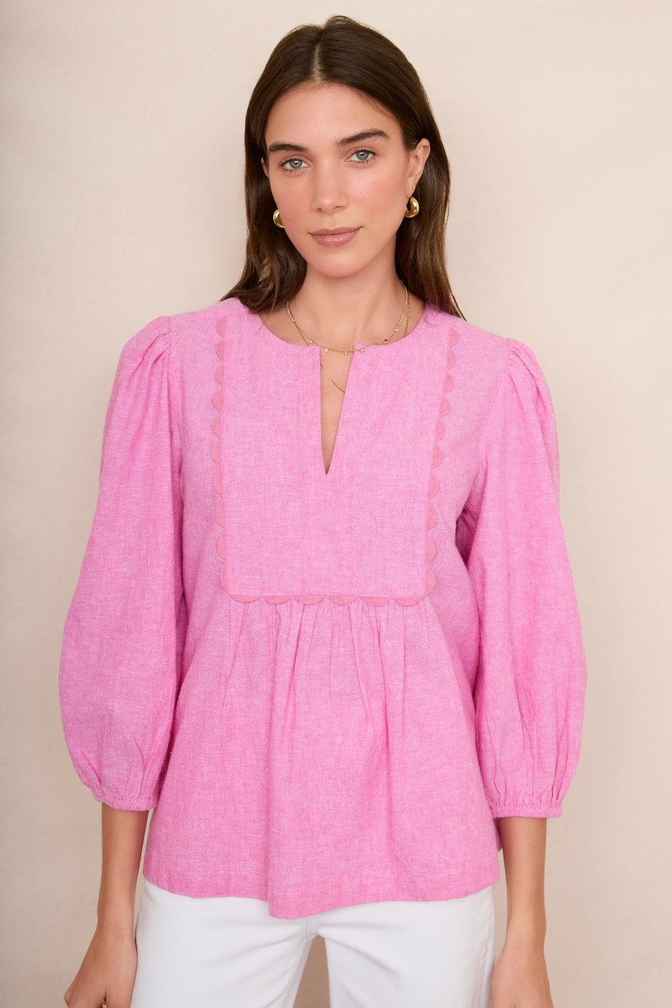 Arlo Blouse - Pink