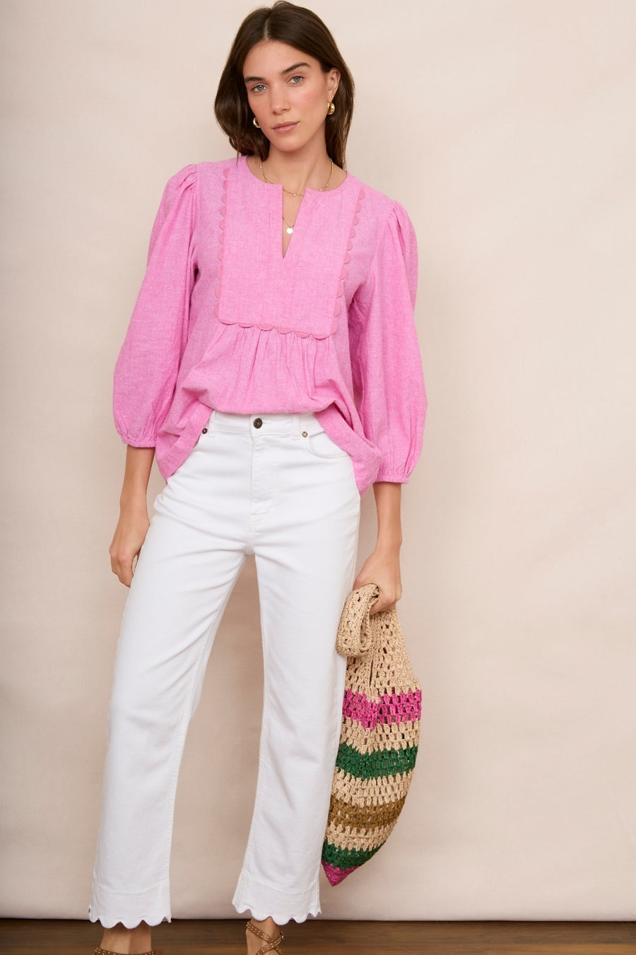 Arlo Blouse - Pink