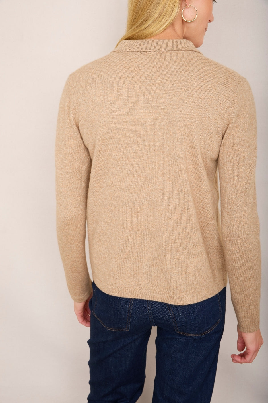 Arti Knitted Shirt - Taupe Marl