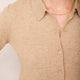 Arti Knitted Shirt - Taupe Marl