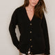 Becky Boyfriend Cardigan - Black