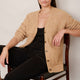 Becky Boyfriend Cardigan - Caramel