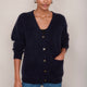 Becky Boyfriend Cardigan - Midnight