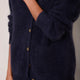 Becky Boyfriend Cardigan - Midnight