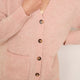 Becky Boyfriend Cardigan - Pale Pink