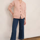 Becky Boyfriend Cardigan - Pale Pink