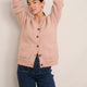 Becky Boyfriend Cardigan - Pale Pink