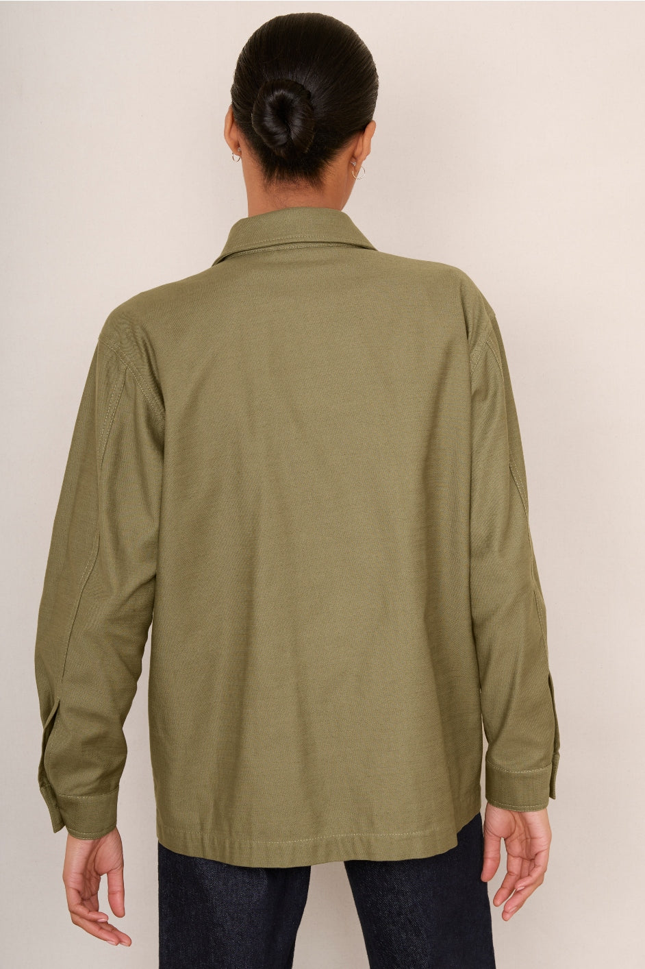 Becky Utility Jacket - Khaki