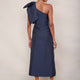 Brydie Bow Dress - Midnight