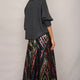 Carrie Sequin Skirt - Stripe Multi