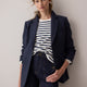 Margaux Blazer - Midnight Pinstripe