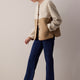 Celia Borg Jacket - Ecru/Caramel