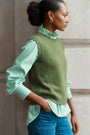 Clemmy Shirt - Green Stripe