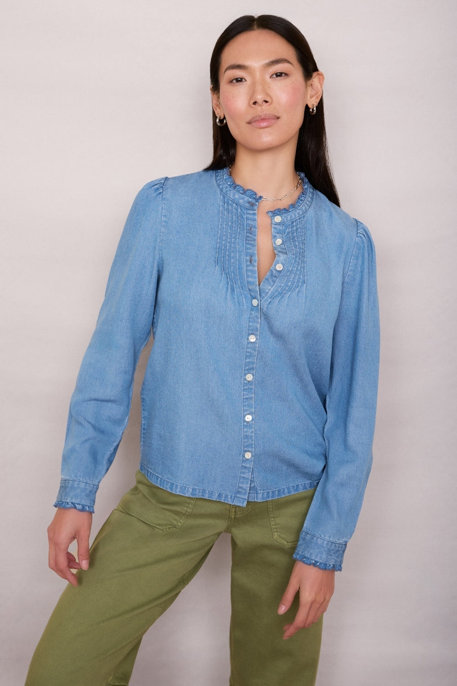 Cece Top - Chambray