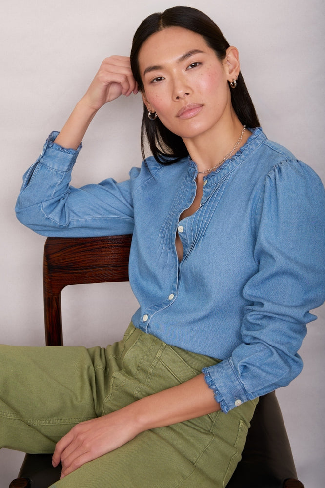 Cece Top - Chambray