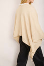 Seema Cashmere Travel Poncho - Oat Marl