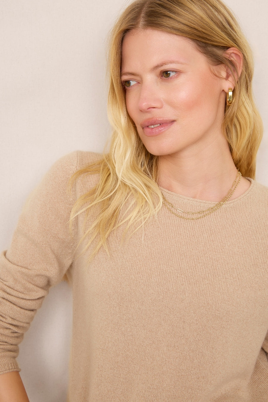 Chrissie Cashmere Jumper - Oat