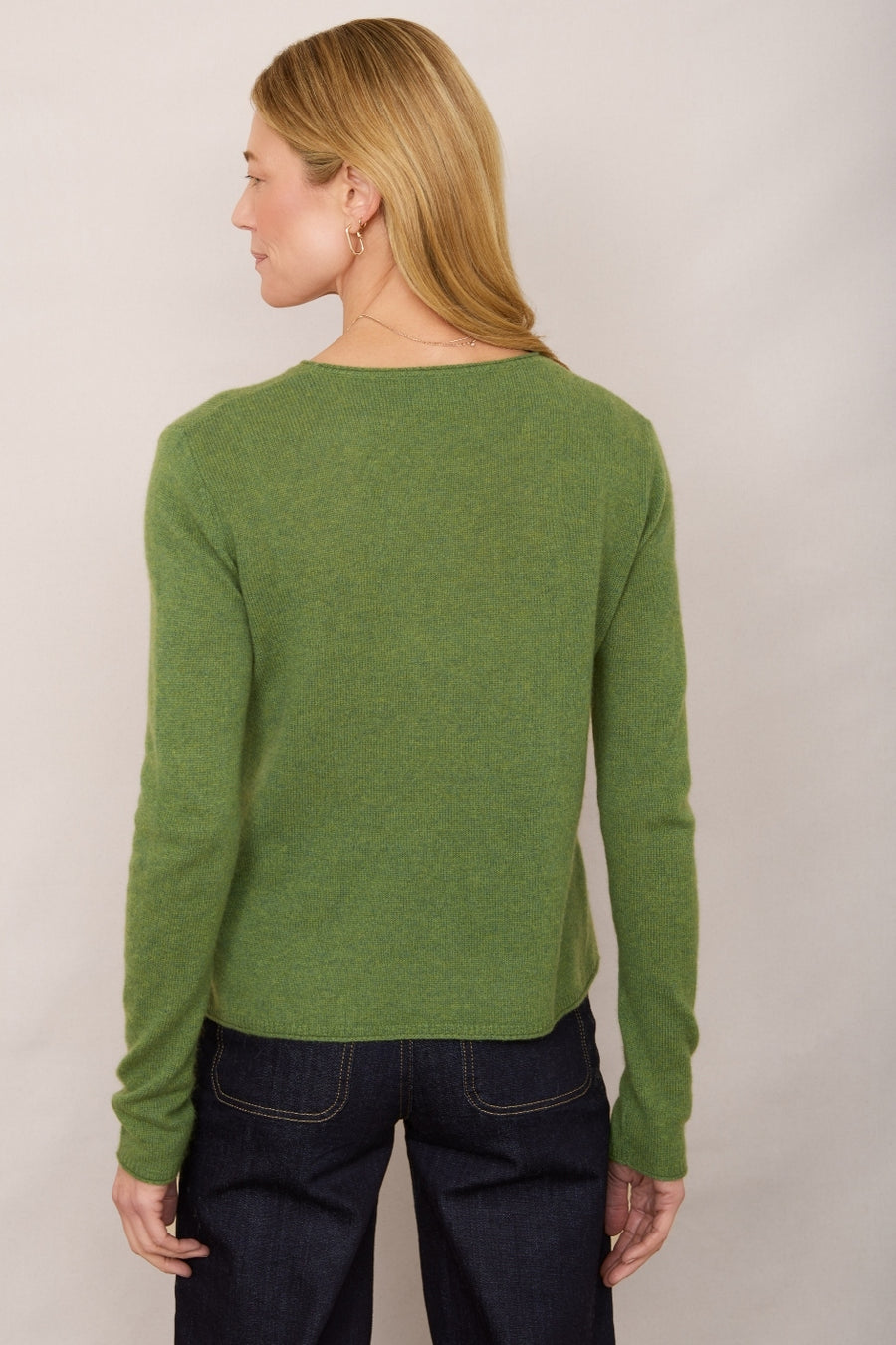 Chrissie Cashmere Jumper - Peridot