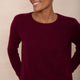 Chrissie Cashmere Jumper - Plum