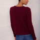 Chrissie Cashmere Jumper - Plum