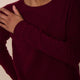 Chrissie Cashmere Jumper - Plum