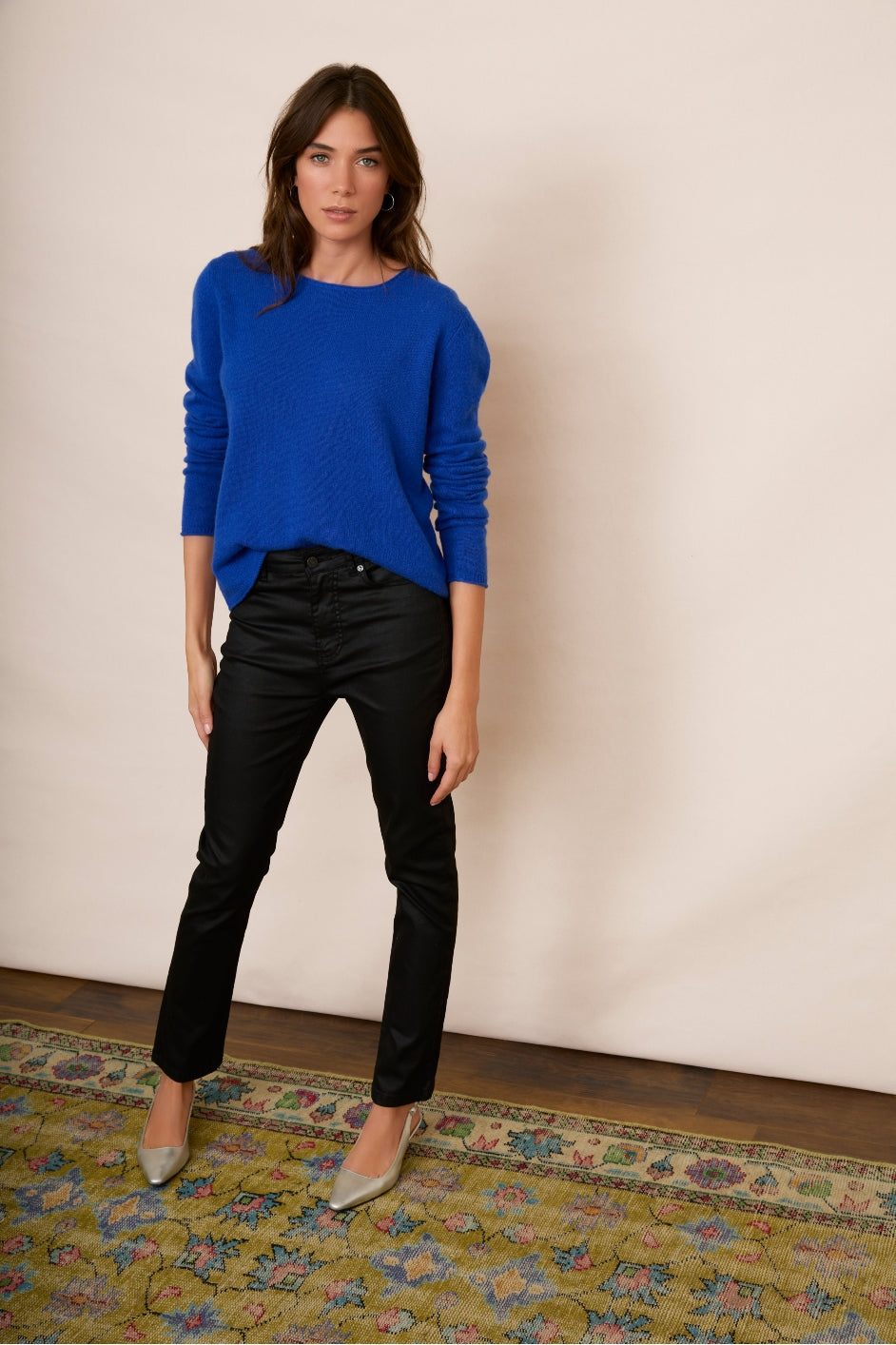 Chrissie Cashmere Jumper - Royal Blue