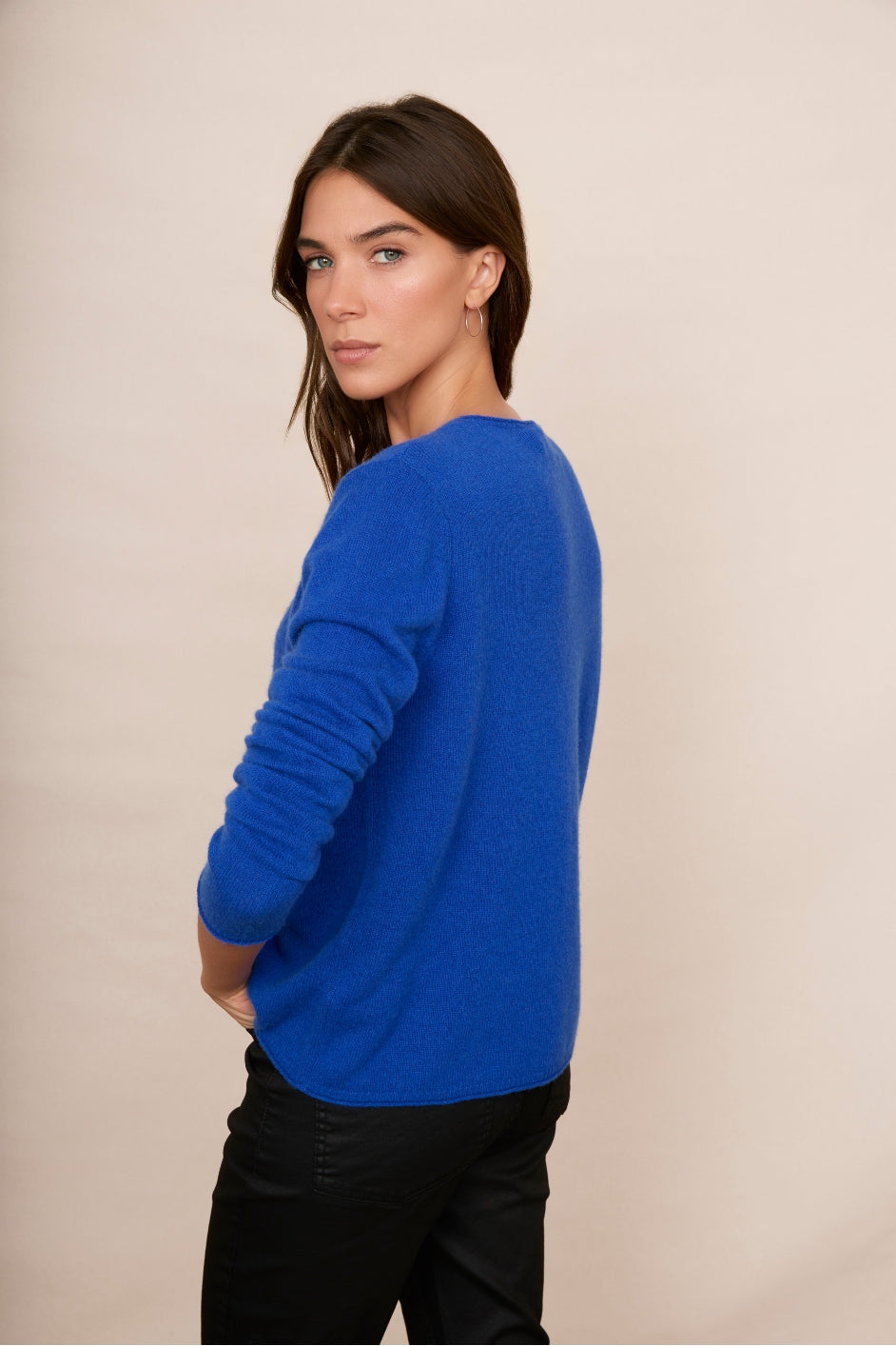 Chrissie Cashmere Jumper - Royal Blue