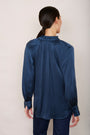 Clea Silk Blouse - Midnight