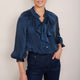 Clea Silk Blouse - Midnight