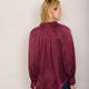 Clea Silk Blouse - Plum