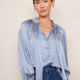 Clea Silk Blouse - Soft Blue