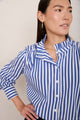 Clemmy Shirt - Blue Stripe