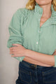 Clemmy Shirt - Green Stripe