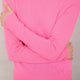 Cleo Cashmere Jumper - Neon Pink