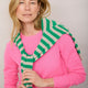 Cleo Cashmere Jumper - Neon Pink