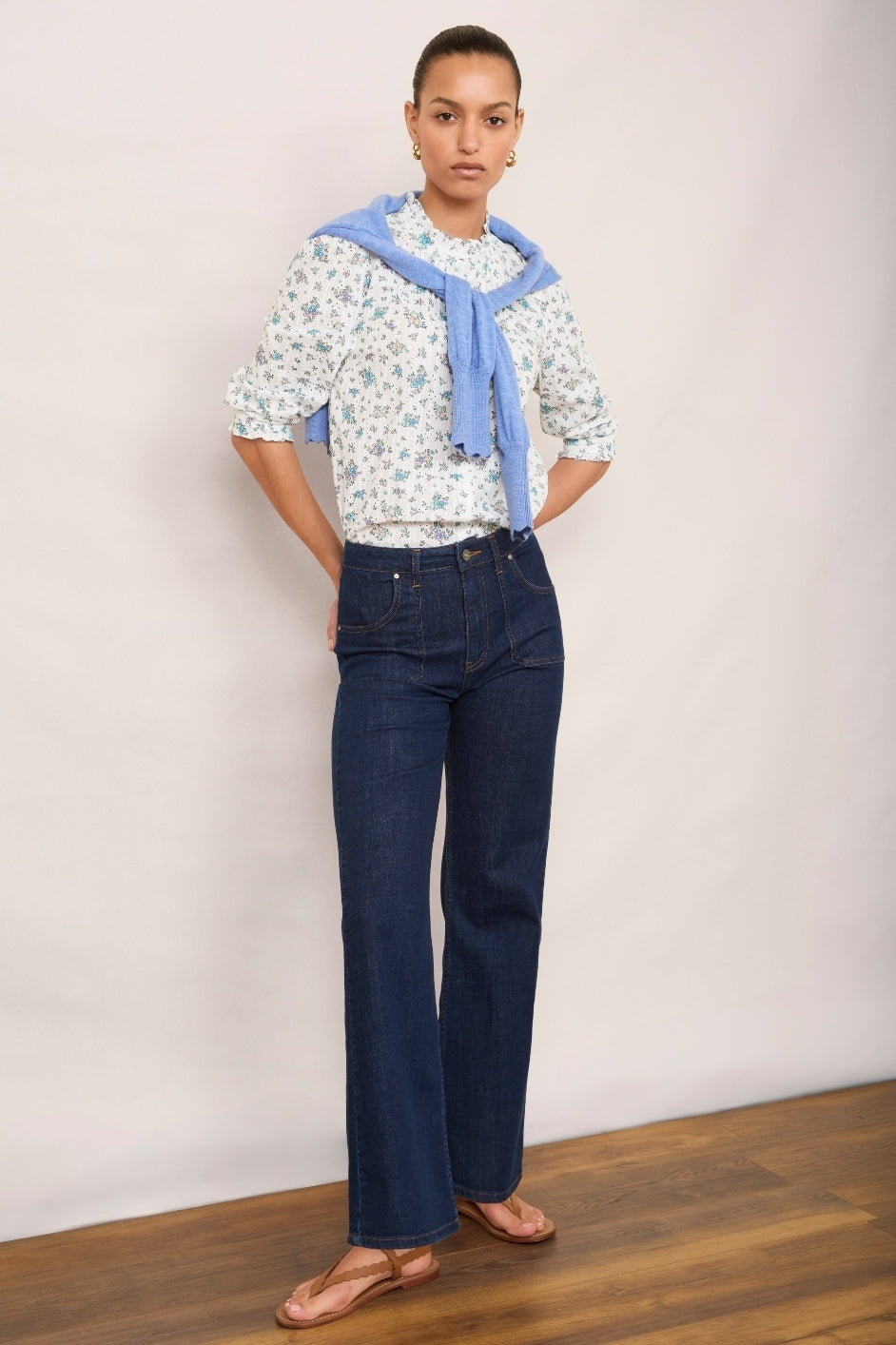 Coco Blouse - Floral Broderie