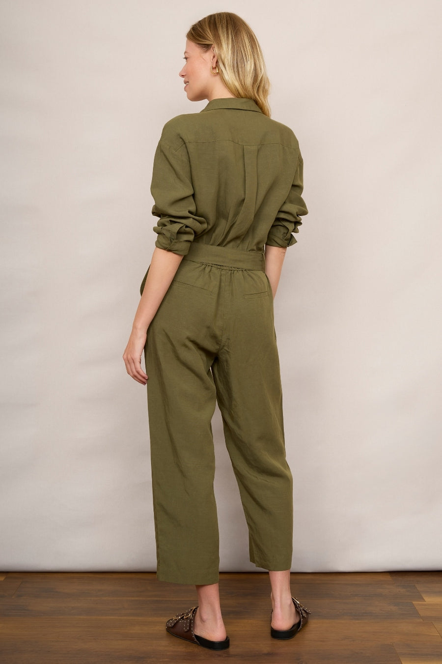 DB X Wyse Cordell Jumpsuit - Khaki